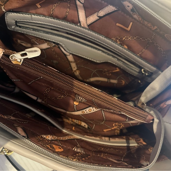 Vegan Tan Classy Shoulder Purse - Picture 6 of 7